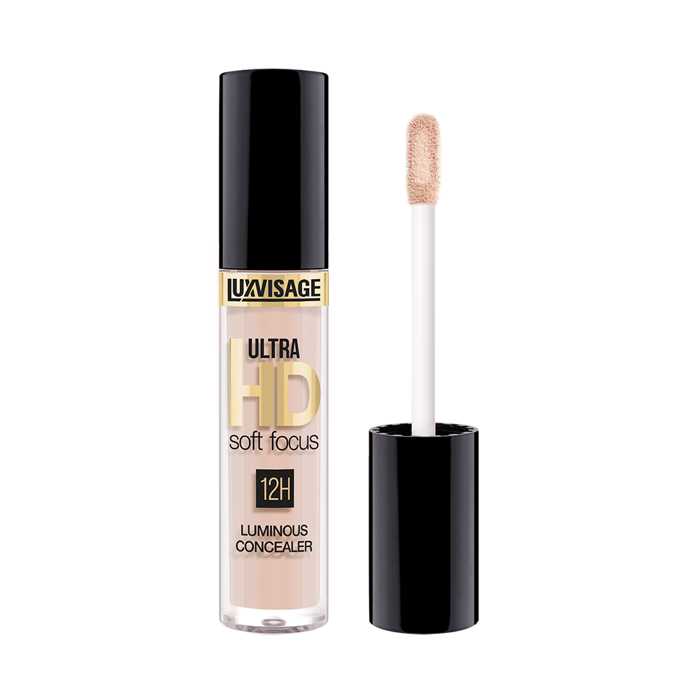 Консилер светоотражающий LUXVISAGE ULTRA HD soft focus 12H  3,7 г  12 тон