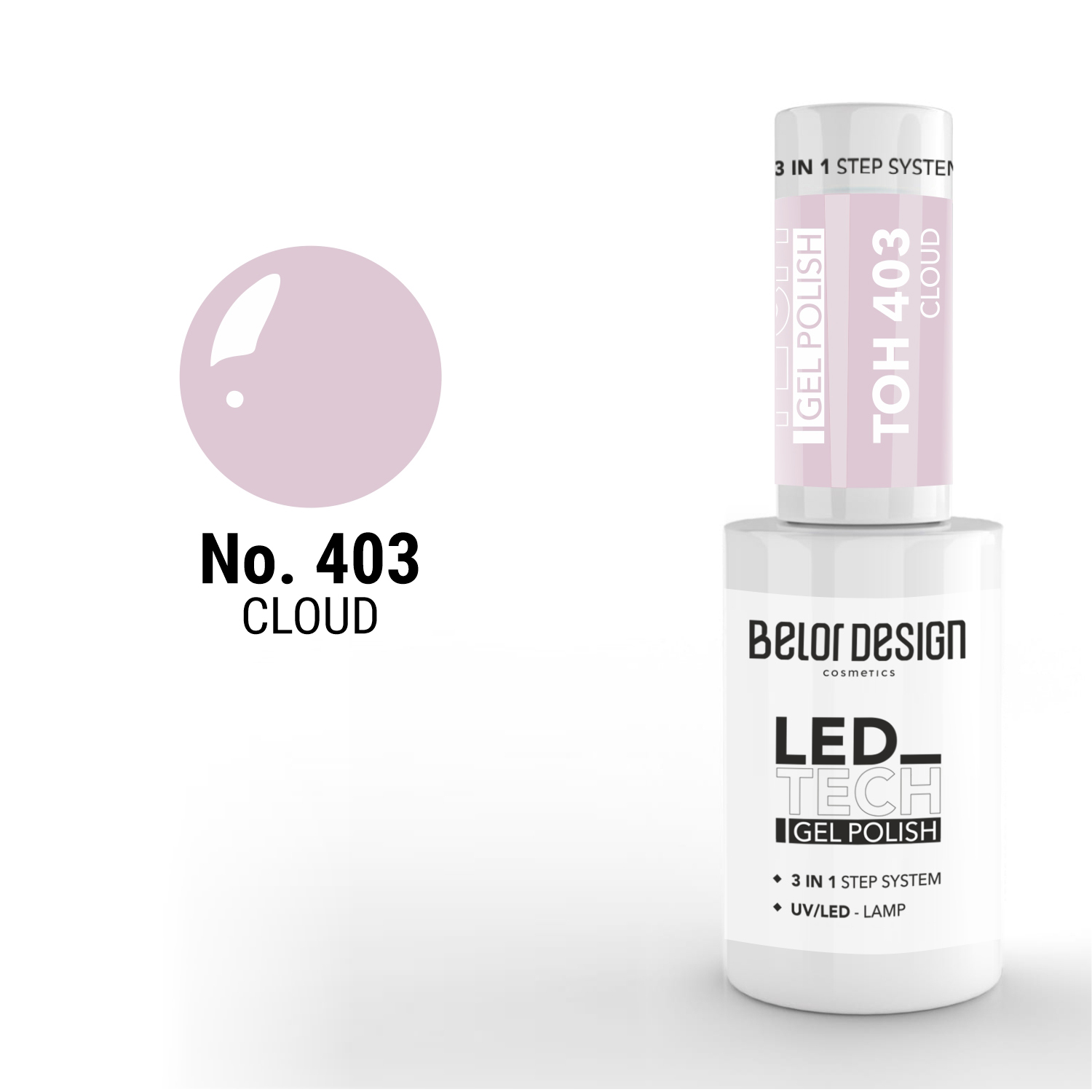 Гель для ногтей Led Tech тон 403
