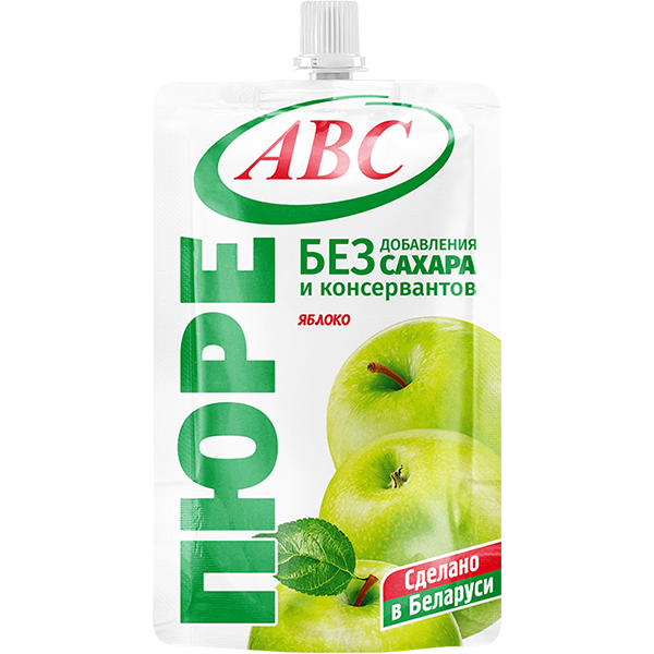 Пюре яблочное стерилизованное 200 г дой.пак.
