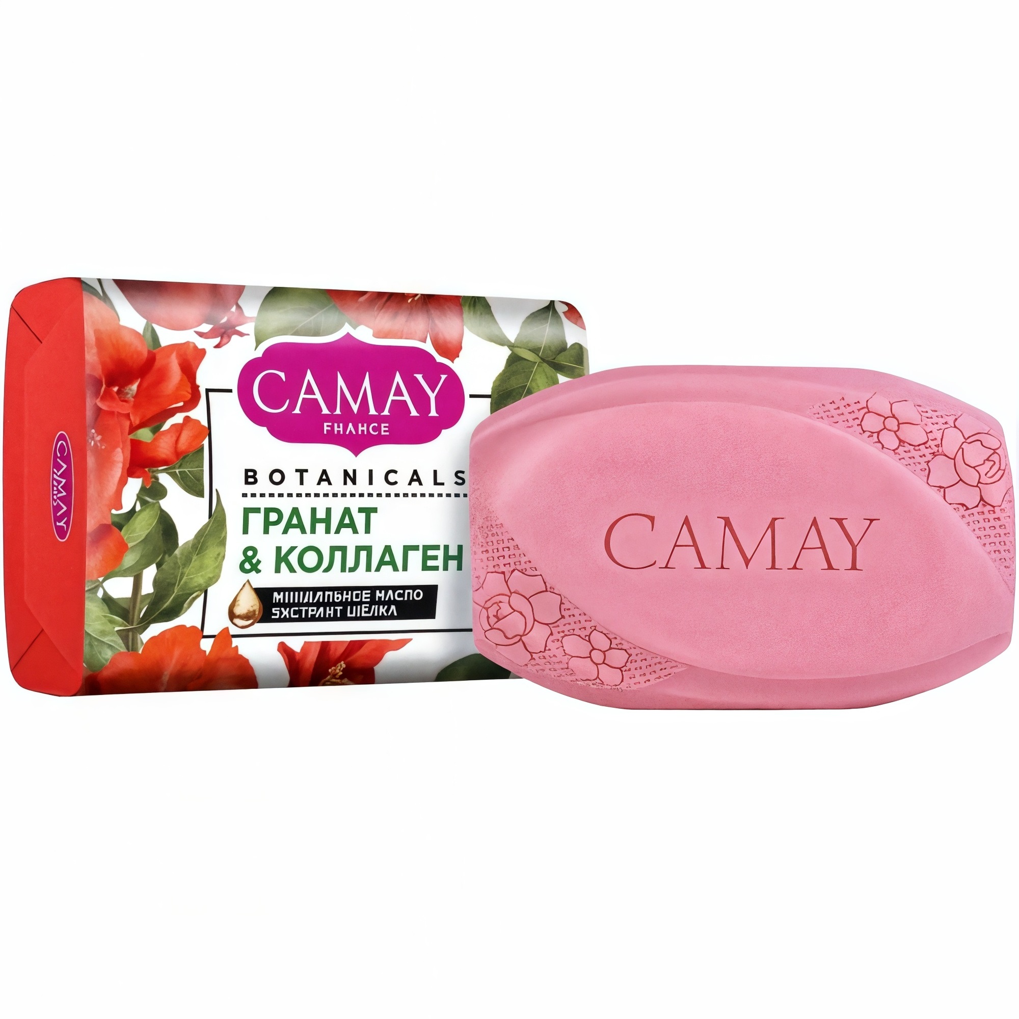 Мыло туалетное Camay BOTANICALS Цветы граната, 85 г