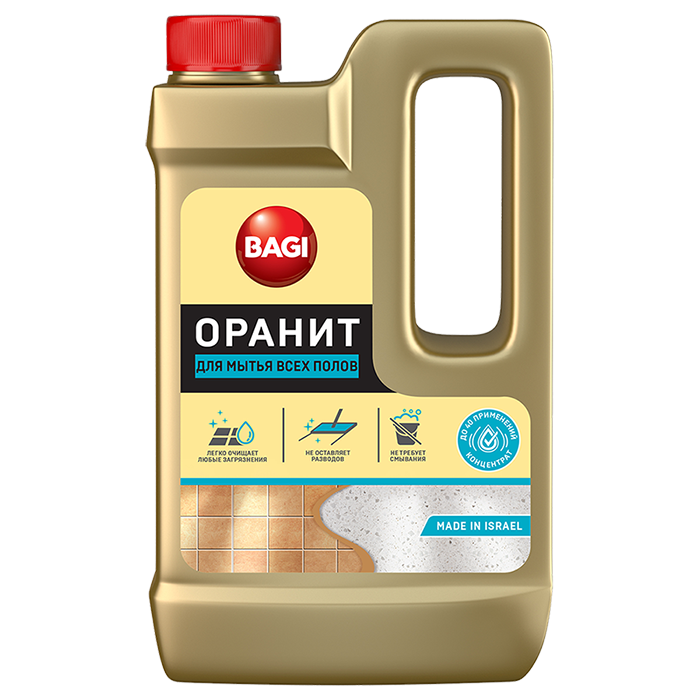 Средство моющее для полов Bagi Оранит, 550 мл