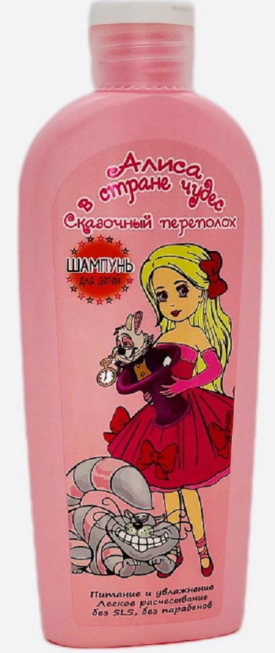 Алиса в стране чудес ШАМПУНЬ  Сказочный Переполох 250 мл