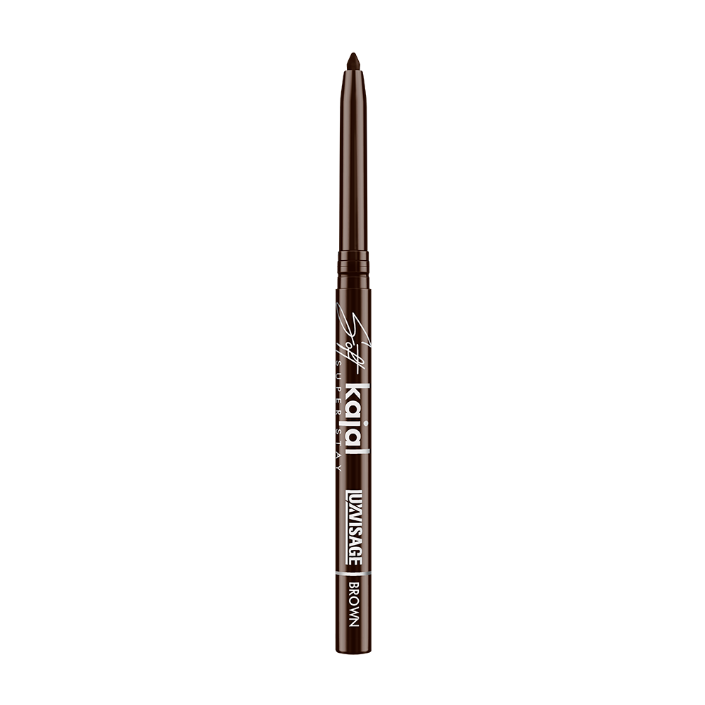 Карандаш-каял для глаз механический LUXVISAGE Soft kajal super stay 0,25 г brown