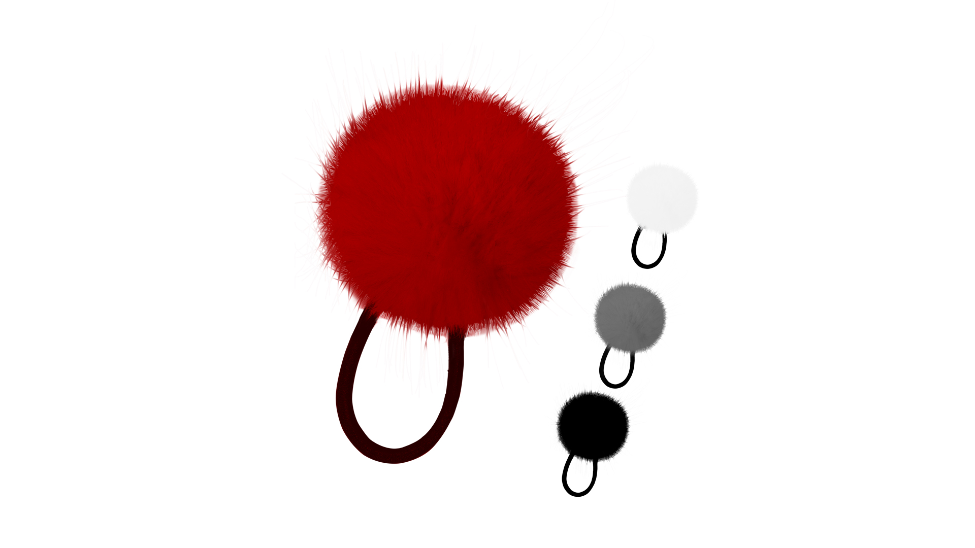 Украшение для волос-резинка, арт.2543