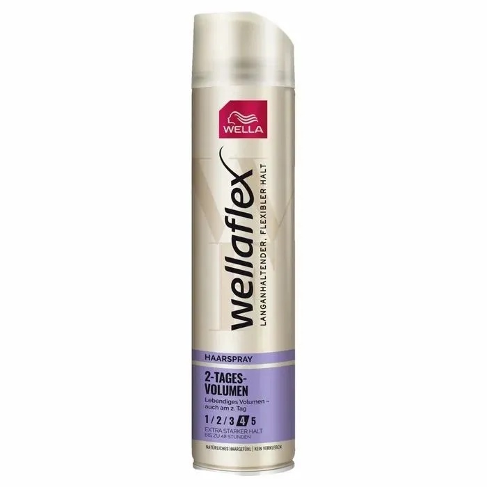 WELLA Wellaflex Лак для волос экстрасильной фиксации Двухдневный объем, 250мл