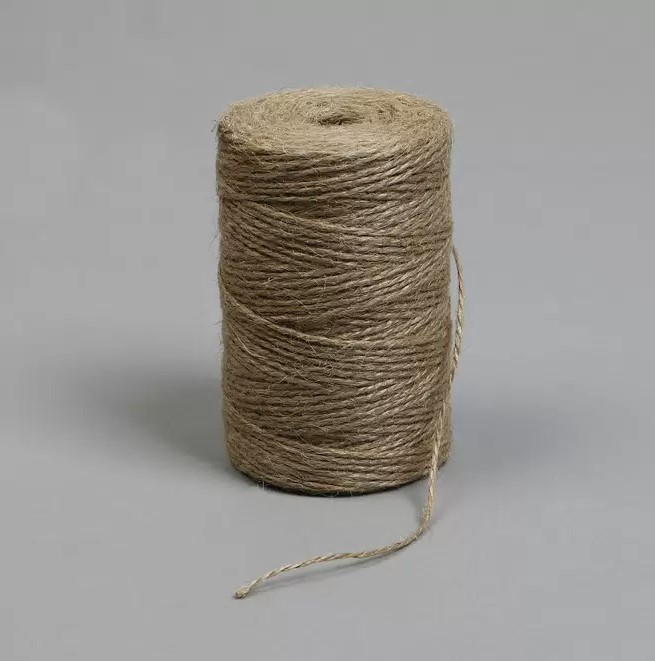 Шпагат джутовый 1200 текс.2-х ниточный 200м 4816134200294