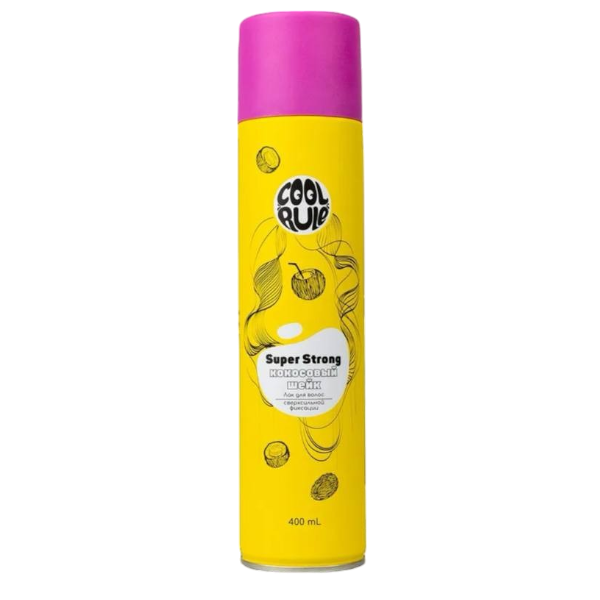 Cool Rule Лак для волос сверхсильной фиксации (Кокосовый Шейк), 400мл