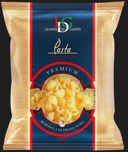 Макаронные изделия. "Leader del gusto" Улитка 400г