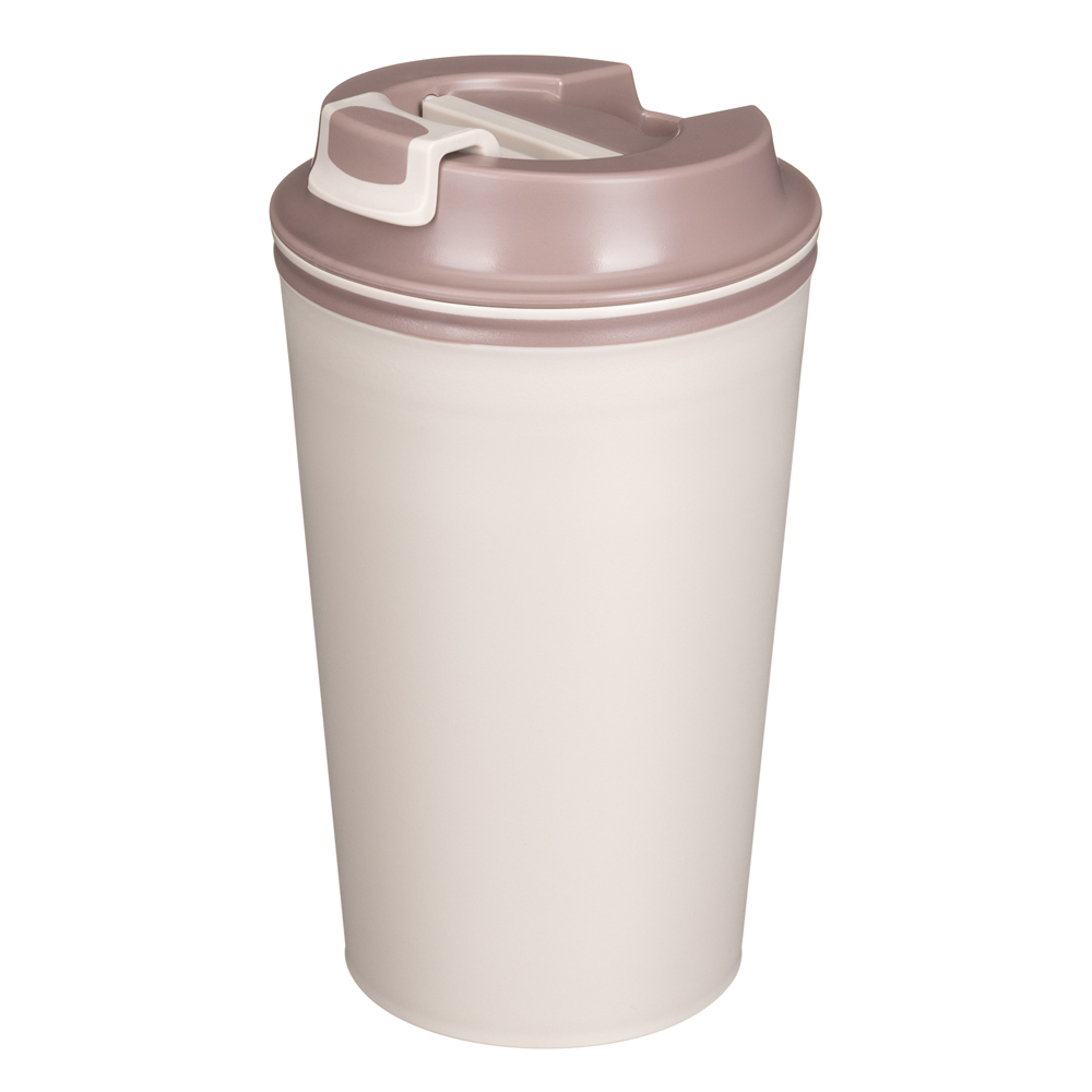 434260042 ТЕРМОСТАКАН С КЛАПАНОМ 350МЛ (Металлик бежевый) 4620119421075