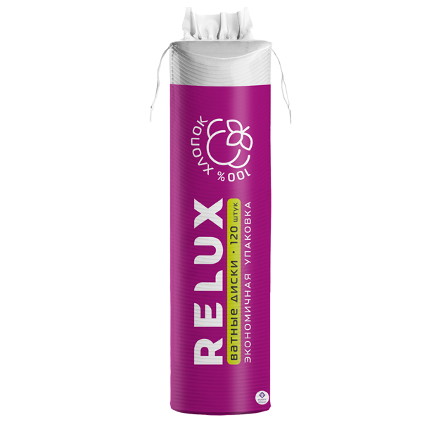 RELUX Ватные диски 120 штук
