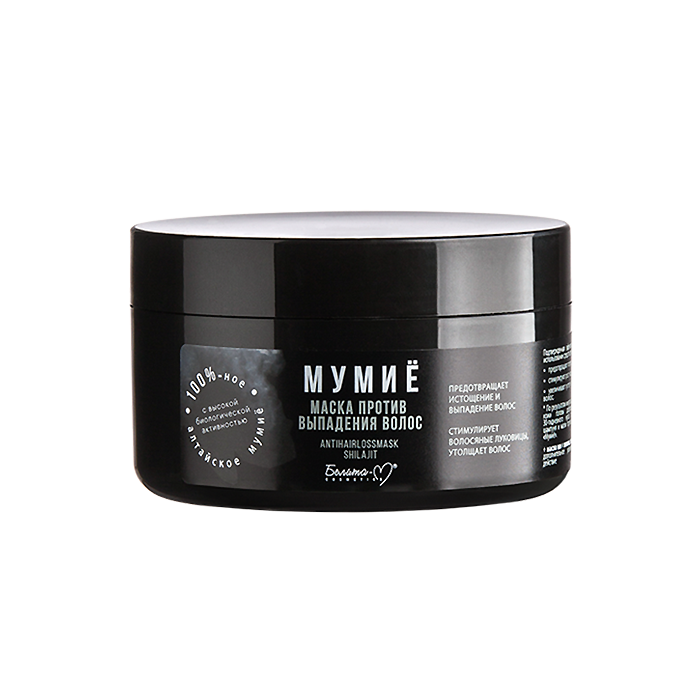 Маска БЕЛИТА МУМИЁ против выпадения волос, 240 г