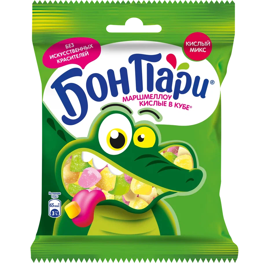 Бон пари КислКубы Суфле 15х65г      