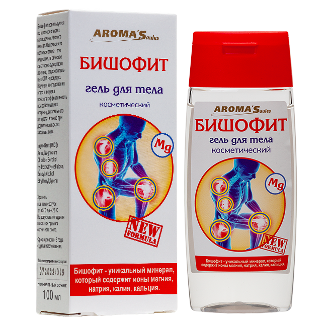 Бишофит гель для тела косметический, 100 мл