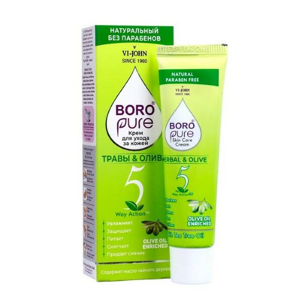 Крем для ухода за кожей "Ви-Джон" Боро Пеур / Травы и Олива 25мл.