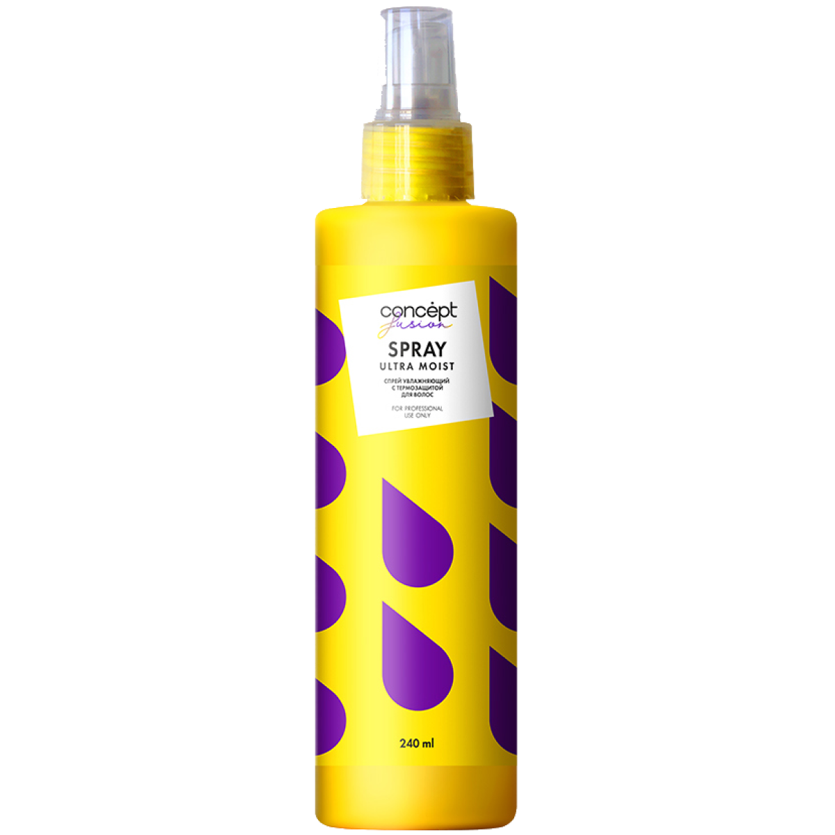 Спрей Concept Fusion увлажняющий с термозащитой Ultra Moist, 240мл