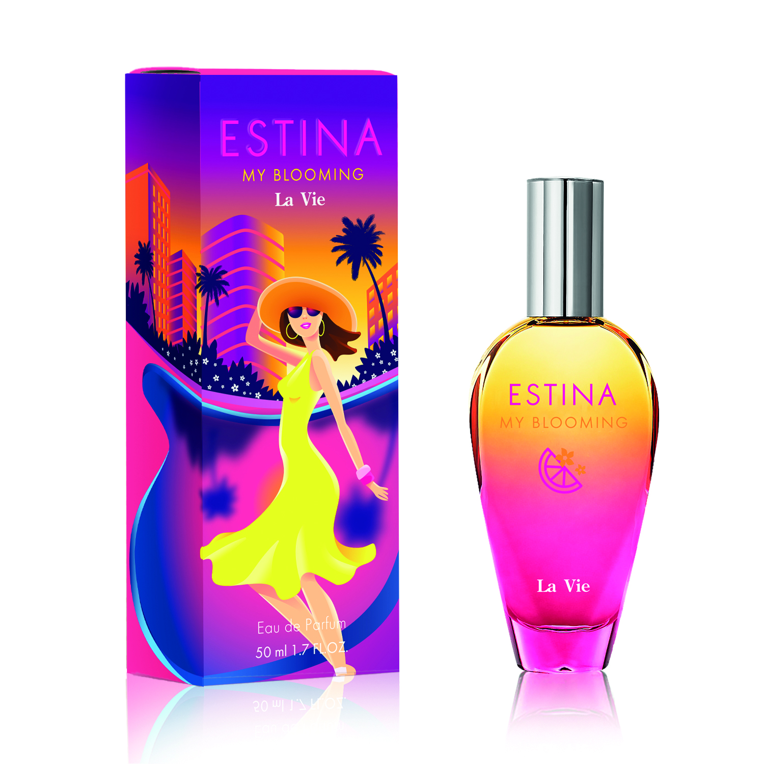 Парфюмерная вода для женщин "Estina My Blooming" (Эстина Май Блуминг)  50 мл