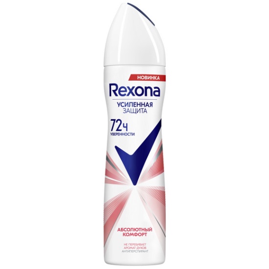 Антиперспирант аэрозоль Rexona Абсолютный комфорт, 150 мл