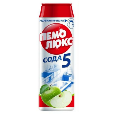 Порошок чистящий Пемолюкс Яблоко, 480 г