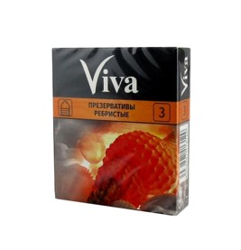 Презервативы Viva №3 ребристые