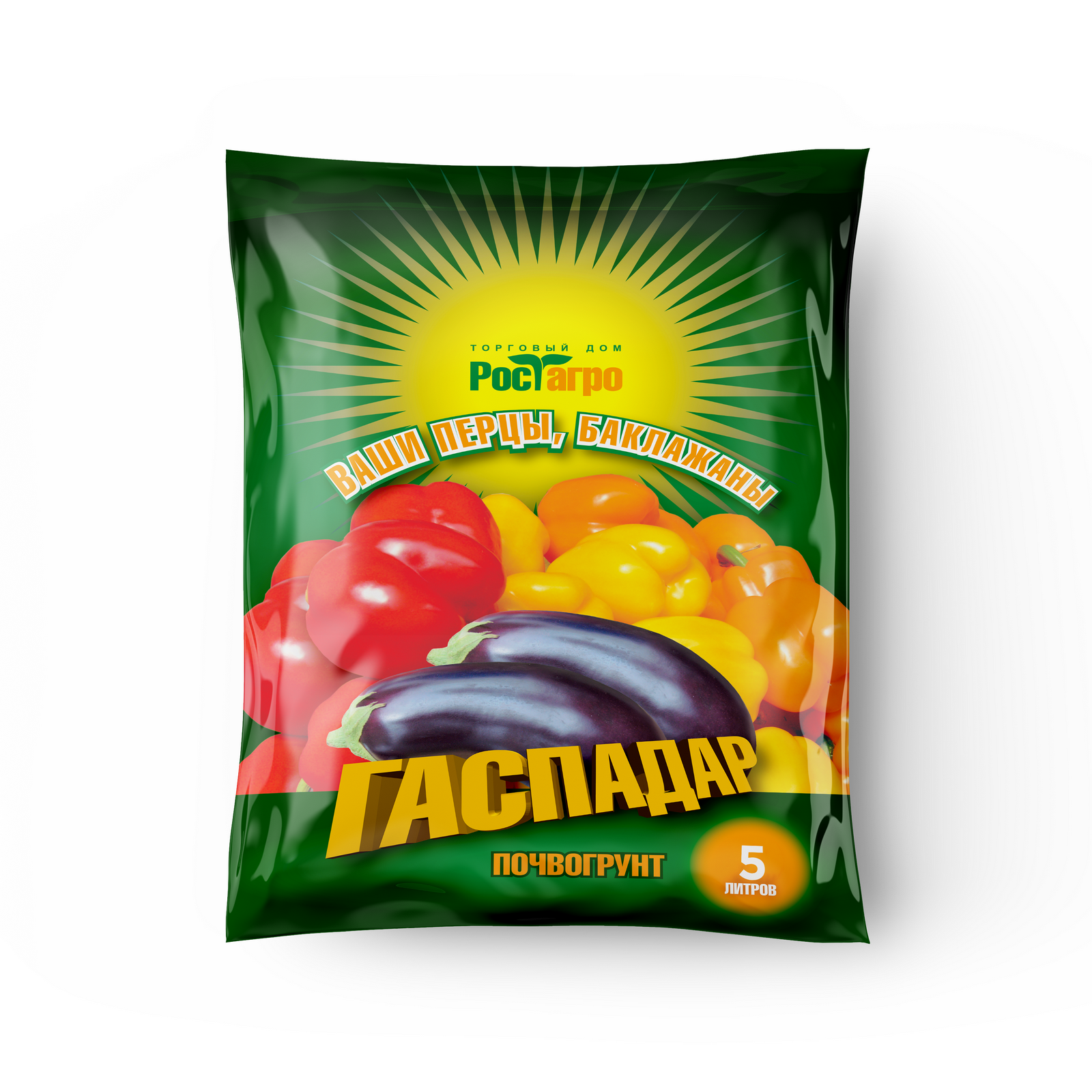 Почвогрунт Ваши перцы, баклажаны 5л
