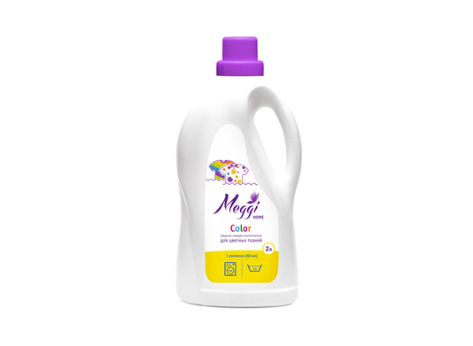 Средство моющее синтетическое. Гель для стирки цветных тканей Meggi Home, 2л, Арт. МС 0102