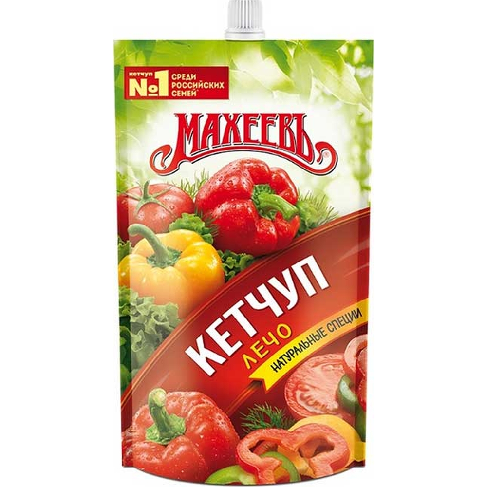 Кетчуп "Лечо" 1 кат, тм Махеевъ 300 г