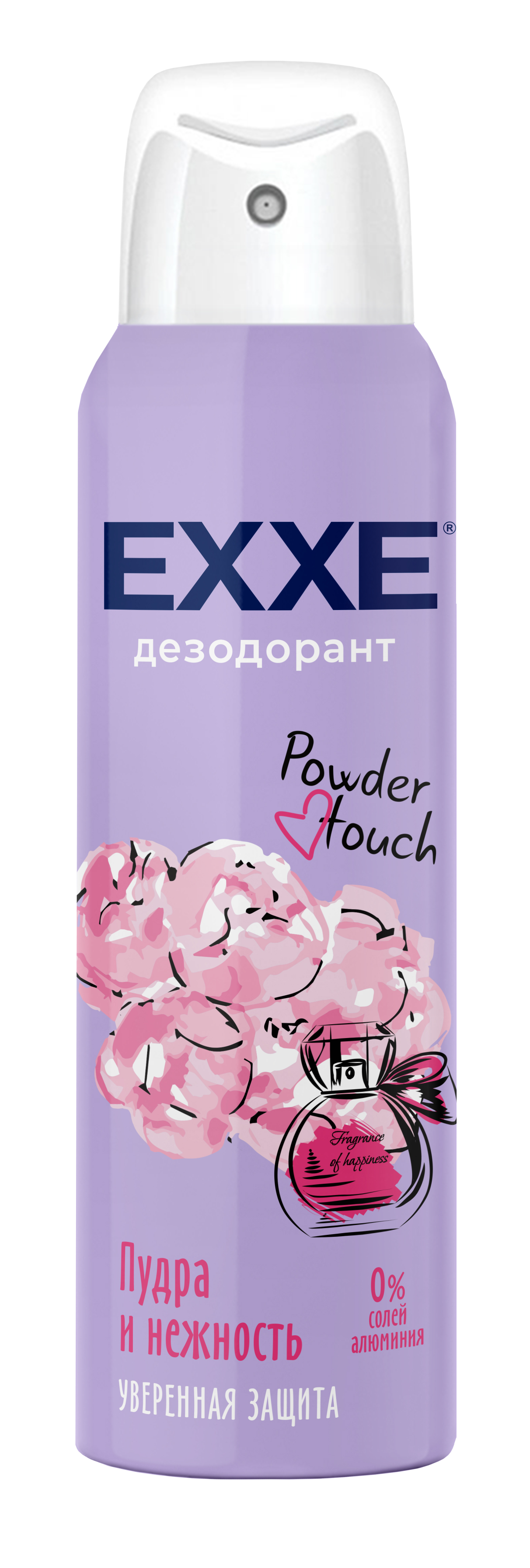 Женский дезодорант EXXE Пудра и нежность Powder touch, 150 мл