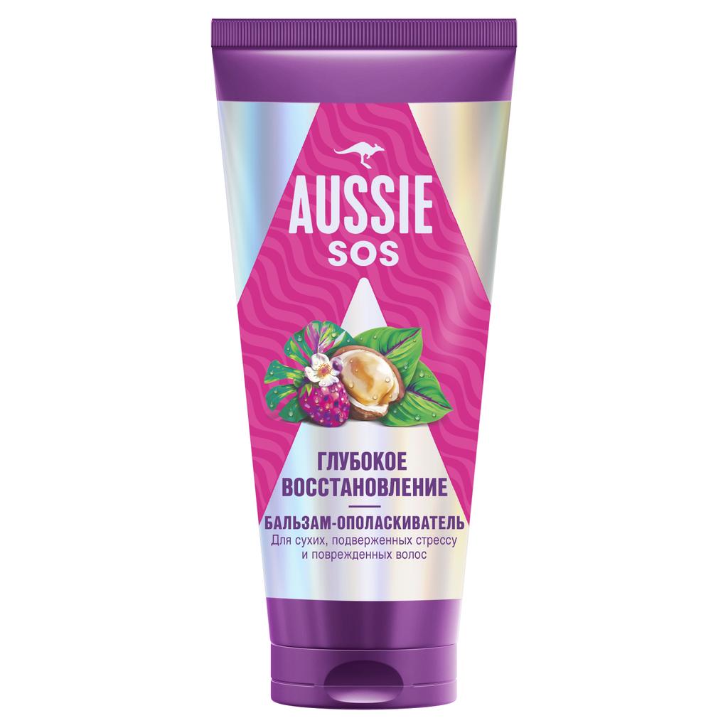 Бальзам-ополаскиватель AUSSIE  SOS Глубокое Восстановление для поврежденных волос 200 мл