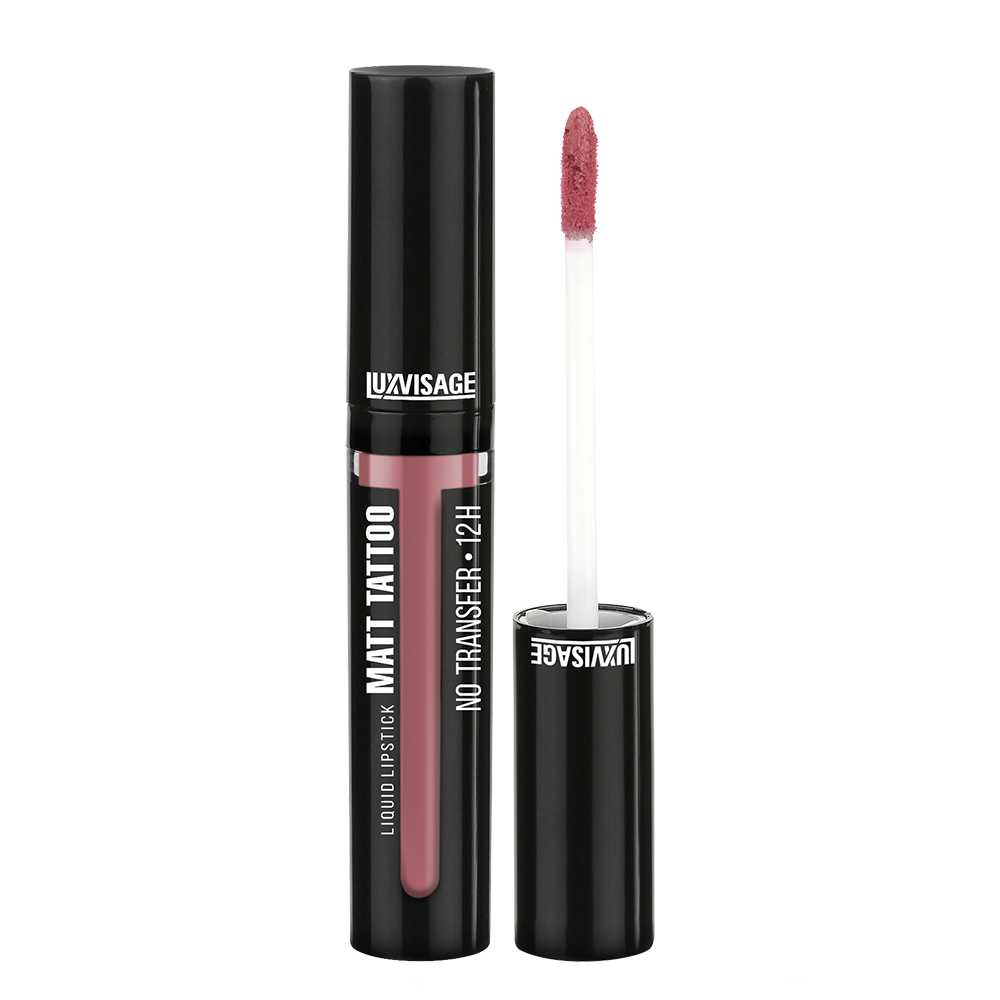 Жидкая губная помада LUXVISAGE MATT TATTOO NO TRANSFER 12H 3,8 г 104 тон