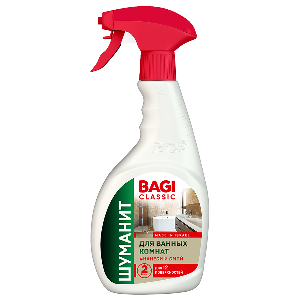 Средство для ванных комнат Bagi Classic Шуманит, 400 мл