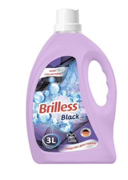 Средство моющее синтетическое  для черных тканей Black Brilless, 3 л