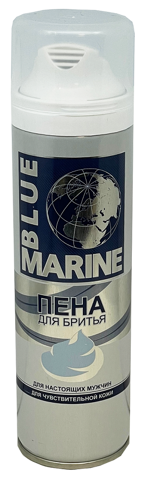 ПЕНА для бритья BLUE MARINE 200 мл для Чувствительной кожи