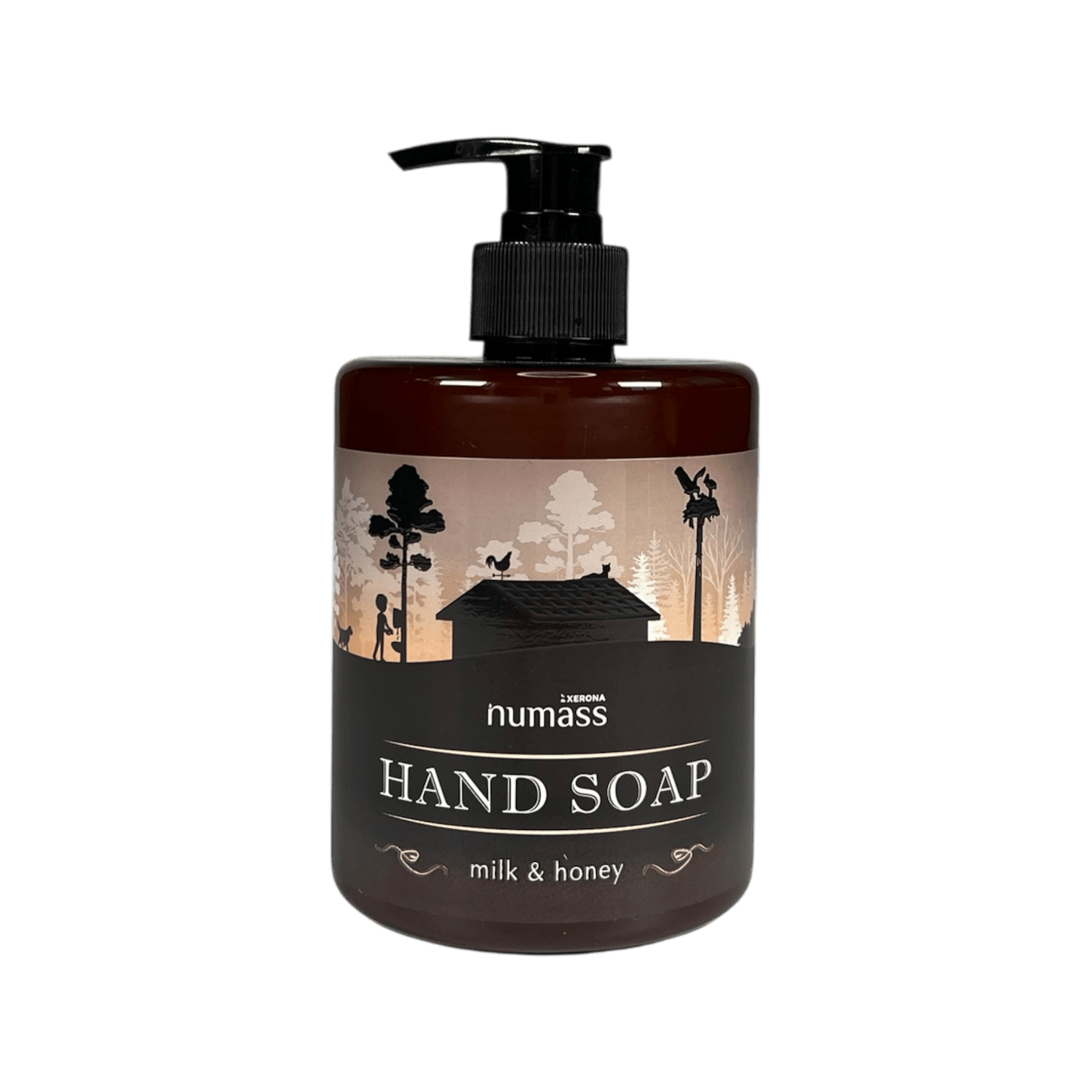 Мыло жидкое "NUMASS" молоко и мёд 500 мл