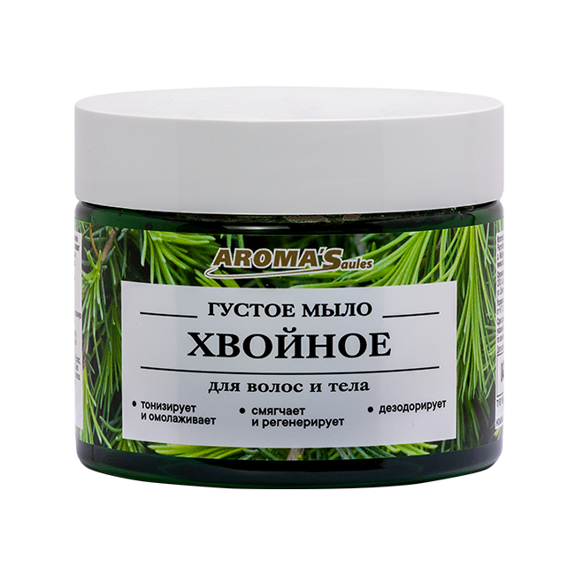 Густое мыло для тела и волос "Хвойное", 250 мл