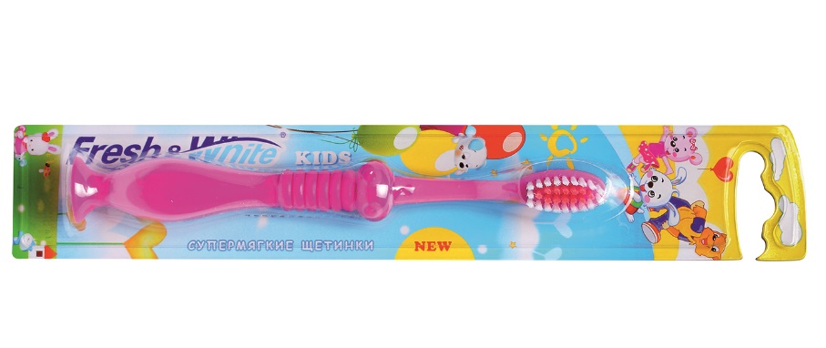 Детская зубная щетка Fresh&White FW353  ANT