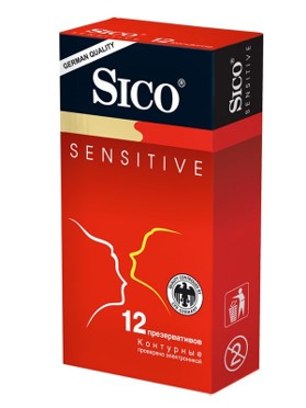 Презервативы Sico №12 Sensitive (контурные)