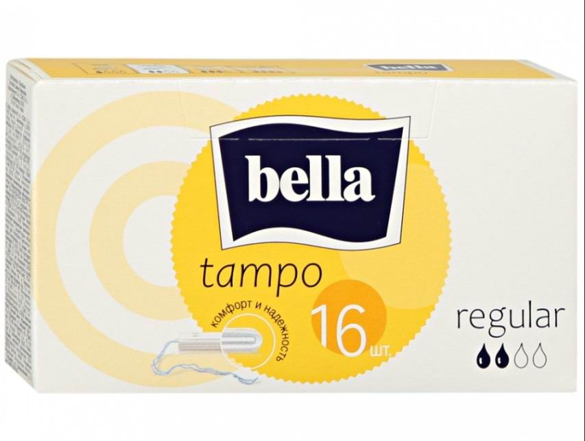 Tampo Bella Premium comfort Regular Тампоны женские гигиен. Без апликатора,16 шт