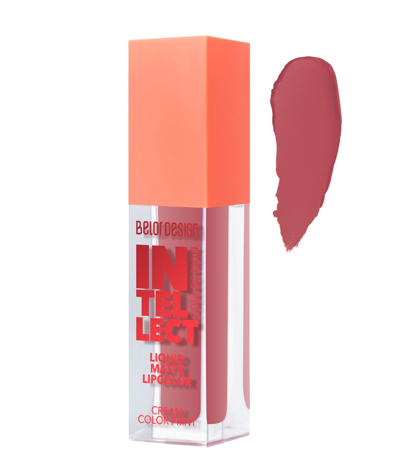 Краска для губ Intellect матовая  тон 7