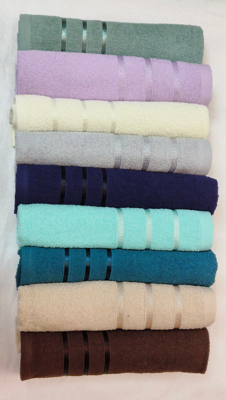 2010 Полотенце махровое р.70х130 см, разноцвет