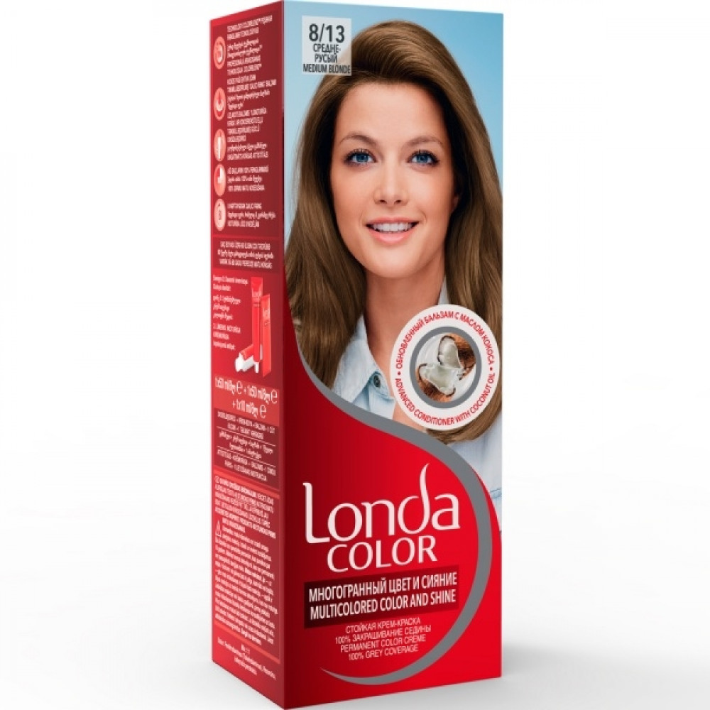 Лонда / Londa Color - Крем-краска для волос тон 8/13