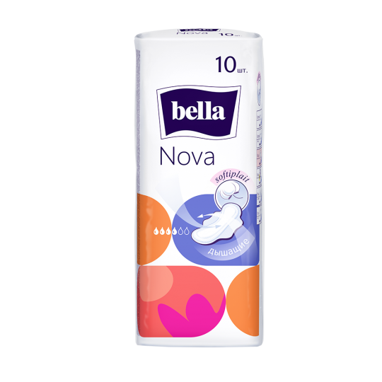 Bella Nova (softiplait) Прокладки женские гигиенические впитывающие 10 шт