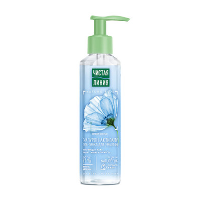 Гель-пенка для умывания Чистая линия 160 мл