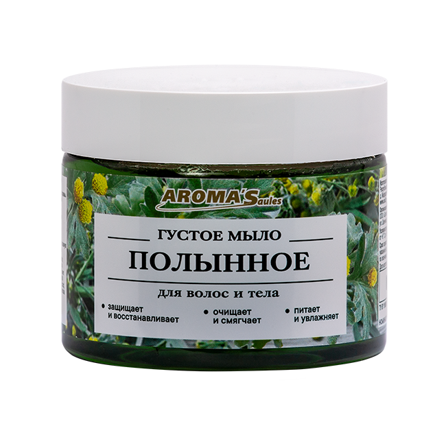 Густое мыло для тела и волос "Полынное", 250 мл