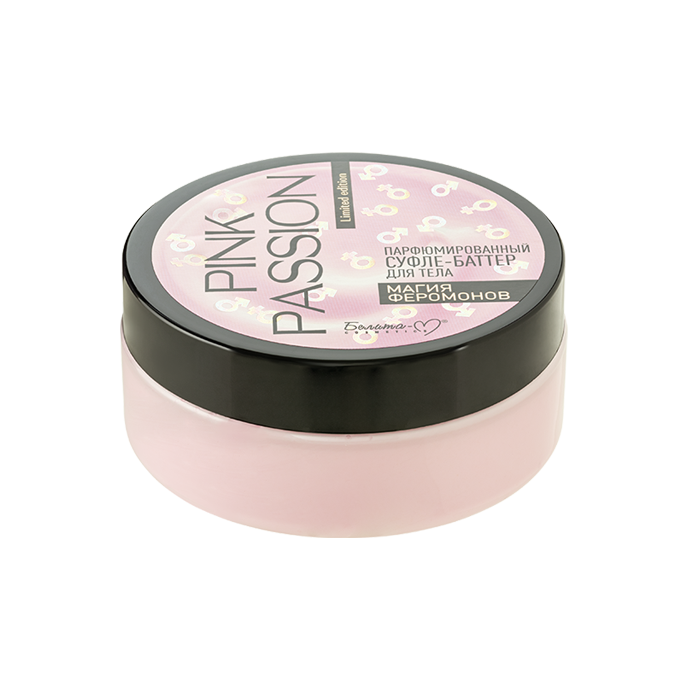 Парфюмир.суфле-баттер д/тела "Магия феромонов" сер.Pink Passion 200г