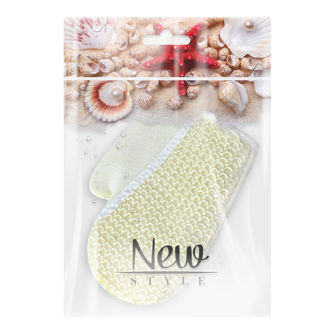 Рукавица банная, арт.6115