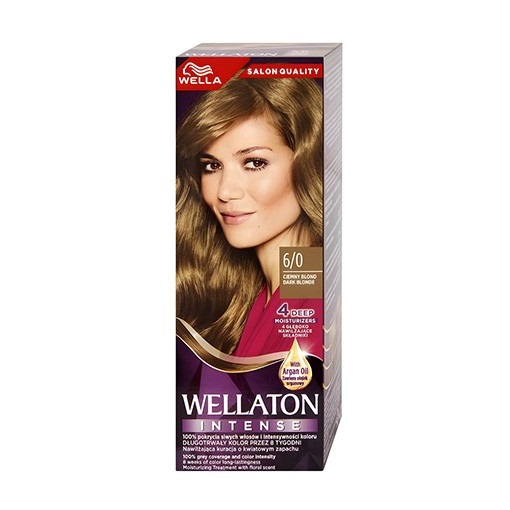 Веллатон / Wellaton Intense - Крем-краска для волос тон 6/0