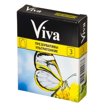 Презервативы Viva №3 ультратонкие