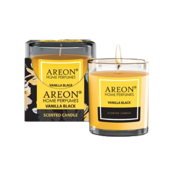 Свеча ароматическая Vanilla Black 120 гр