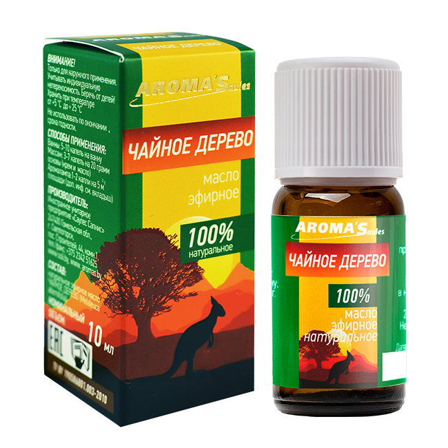 Масло эфирное  Чайное дерево, 10 мл