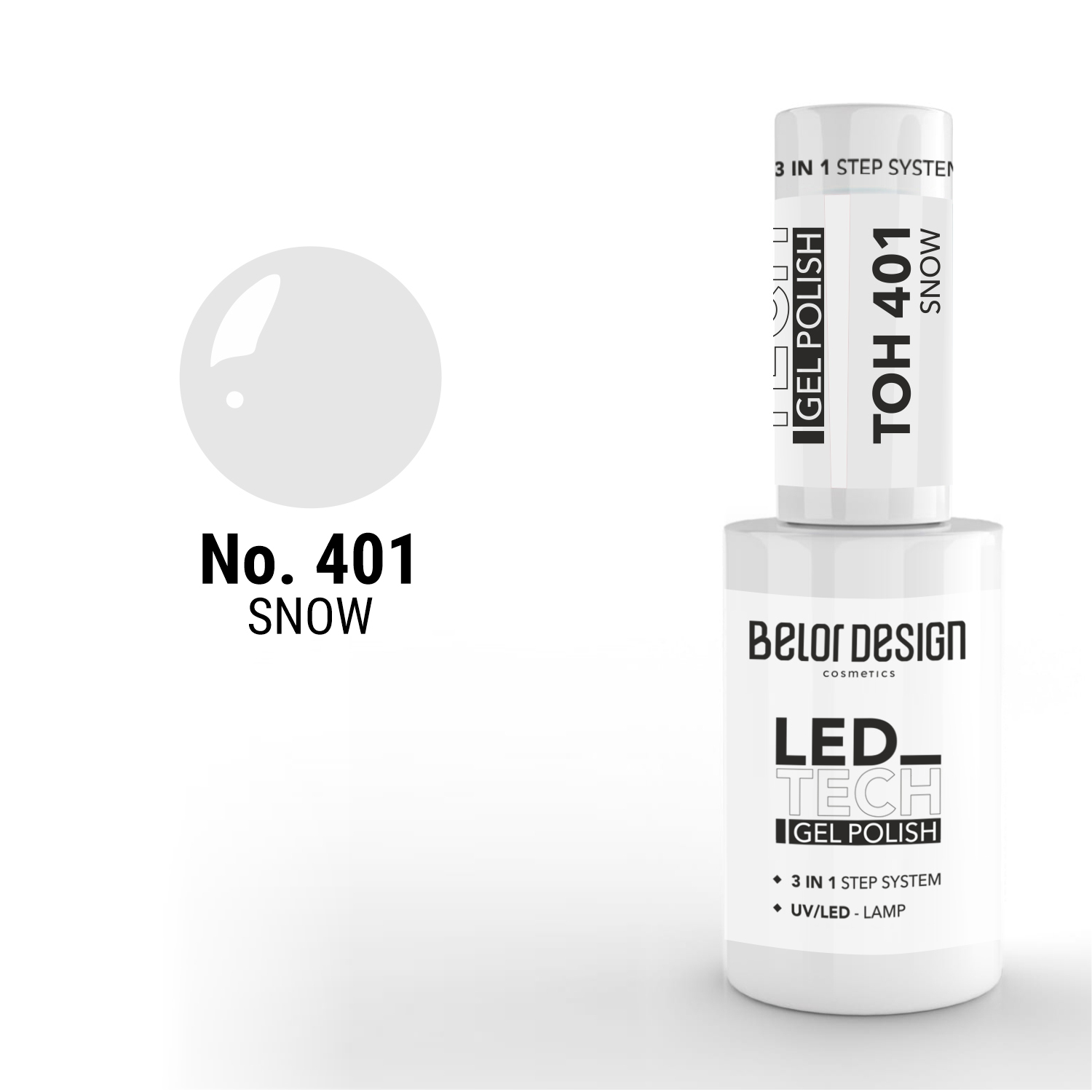 Гель для ногтей Led Tech тон 401